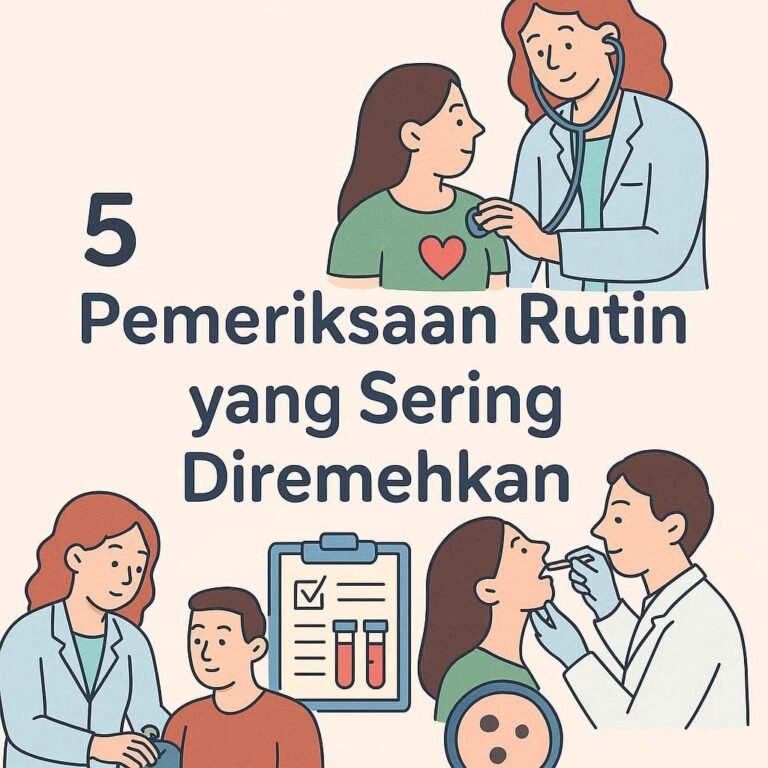 5 Cek Kesehatan Rutin yang Sering Dianggap Remeh (Padahal Penting Banget!)
