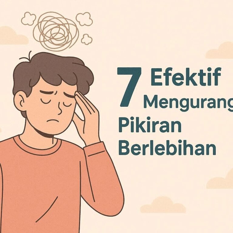 7 Cara Ampuh Mengurangi Overthinking ala Anak Muda