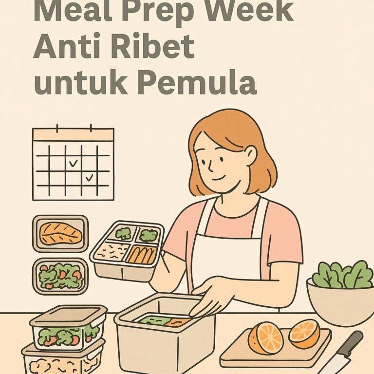 Meal Prep Seminggu Anti Ribet buat Pemula