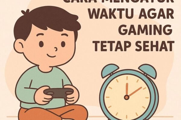 Cara atur waktu supaya gaming tetap sehat