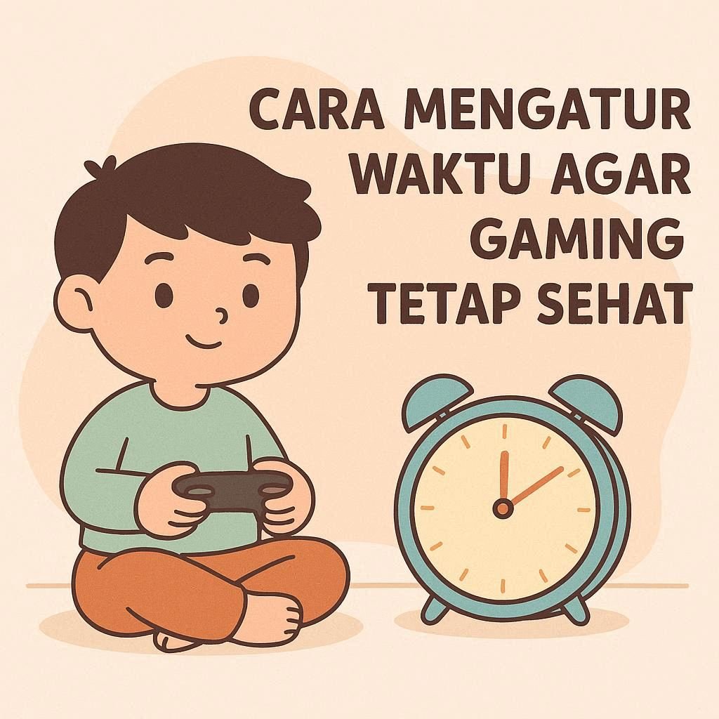 Cara atur waktu supaya gaming tetap sehat