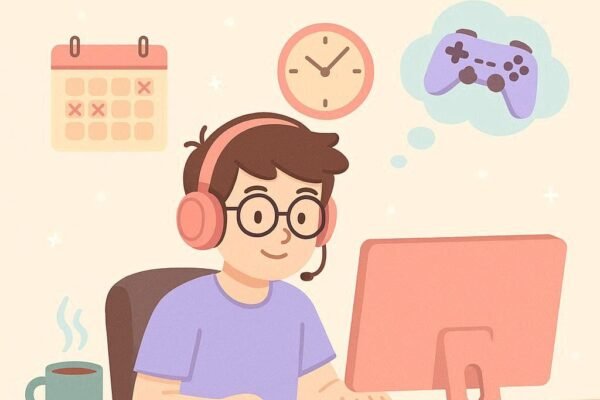 Rutinitas gamer biar nggak burnout