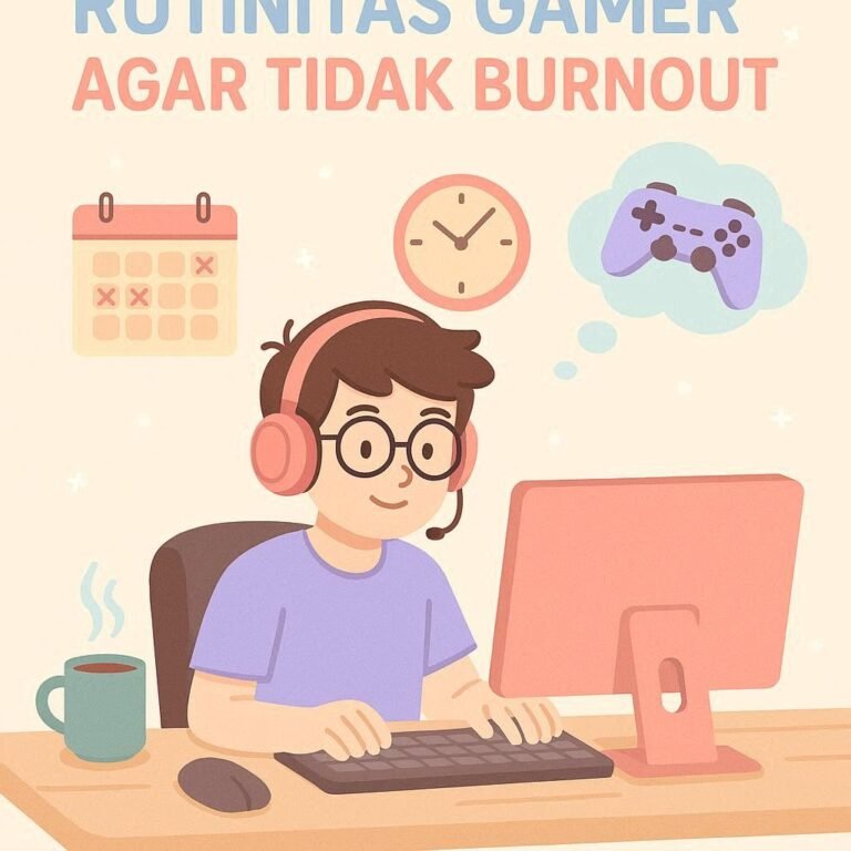 🎮 Rutinitas Gamer Biar Nggak Burnout