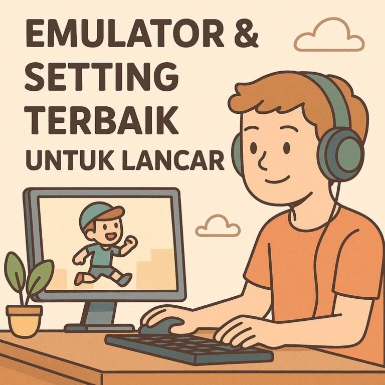 Emulator terbaik & setting biar lancar
