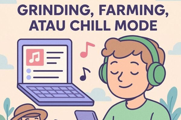 Playlist musik buat grinding, farming, atau chill mode