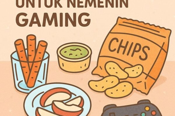 Snack sehat (atau nggak sehat) buat nemenin gaming